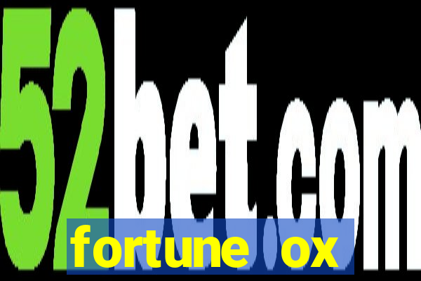 fortune ox horários pagantes